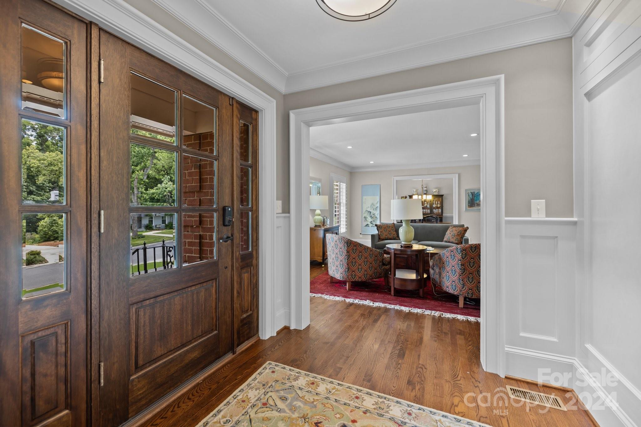 2414 Inverness Road Charlotte, NC 28209 - Photo 5 of 46 a living room with furniture and a window