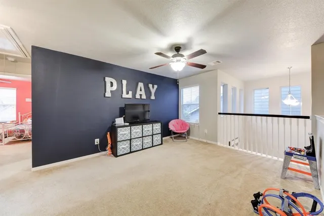 a very nice looking room with a large window