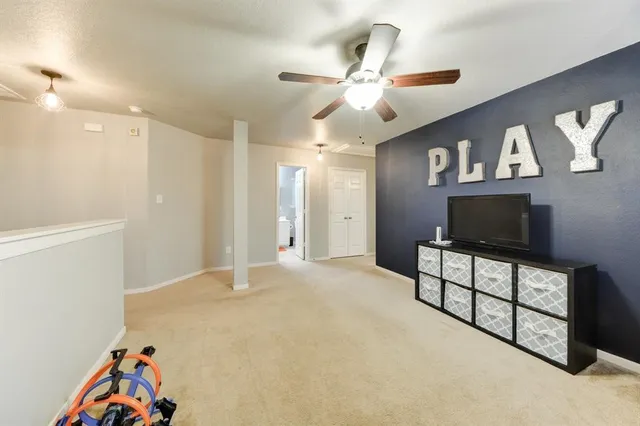 a view of livingroom with a flat screen tv