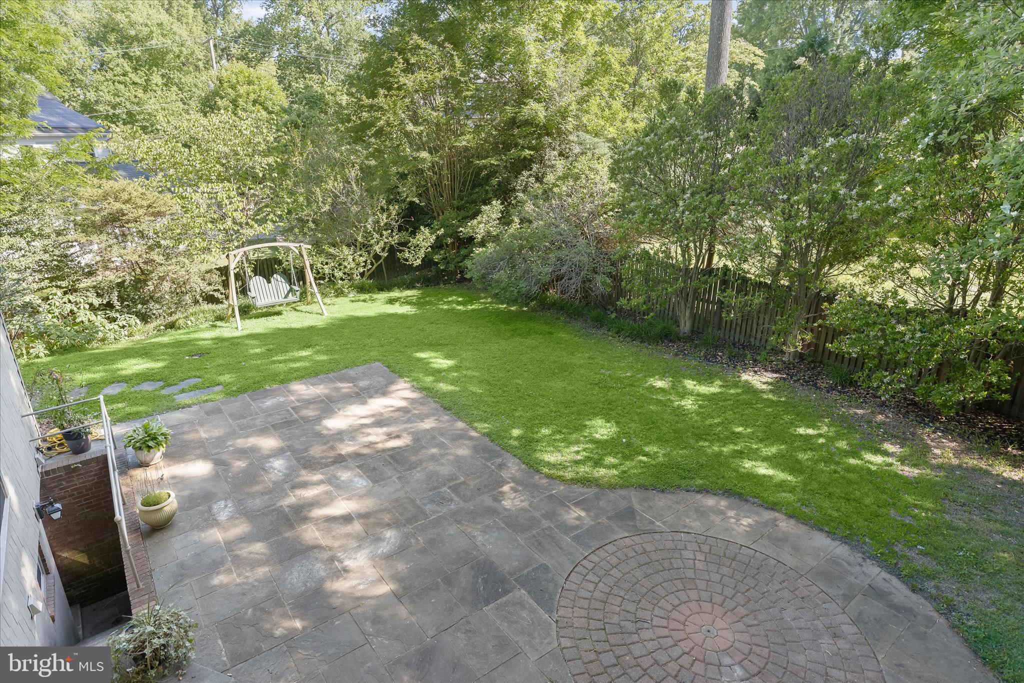 5104 Scarsdale Road Bethesda, MD 20816 - Photo 44 of 68 View of Backyard from Balcony