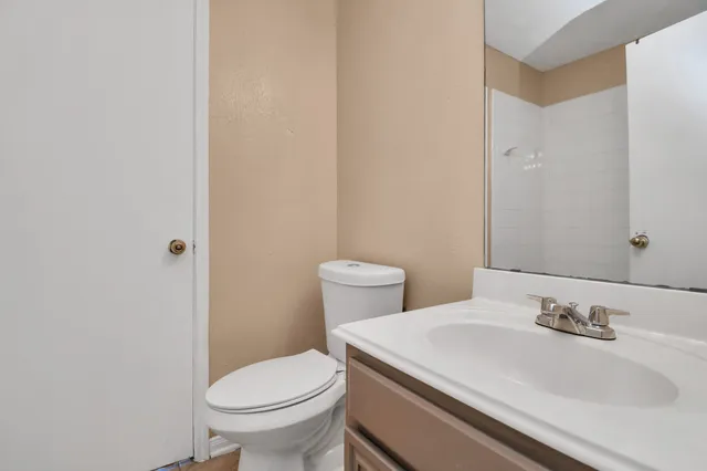 a bathroom with a sink and a toilet