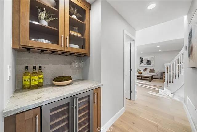 a view of kitchen and utility room