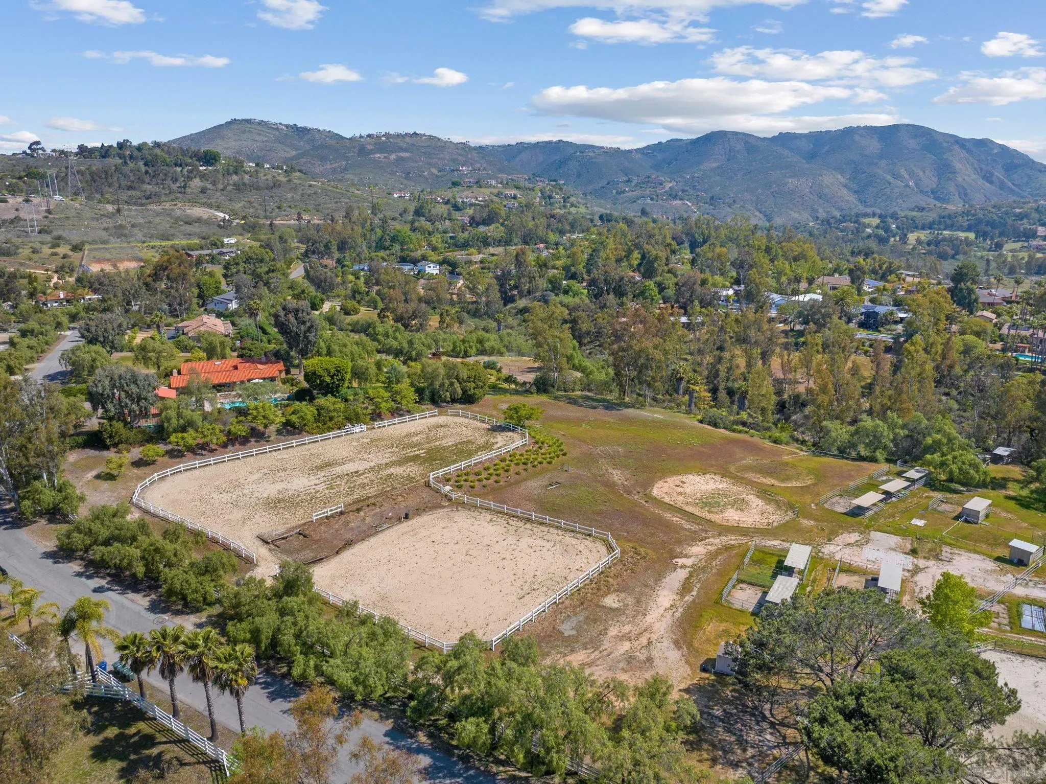 17397 La Brisa Rancho Santa Fe, CA 92067 - Photo 4 of 10 an aerial view of a house
