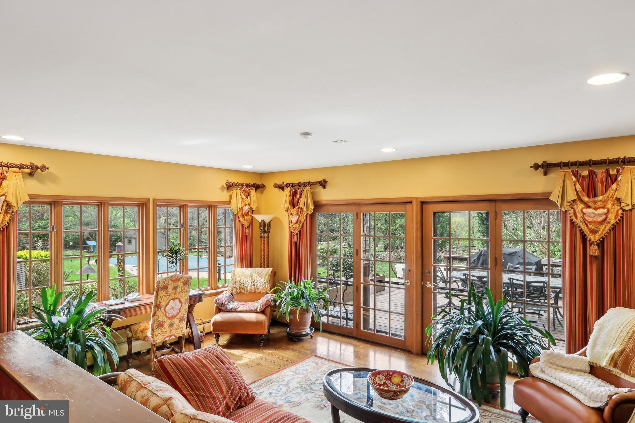 1536 Warner Road Jenkintown, PA 19046 - Photo 12 of 83 family room with surround windows