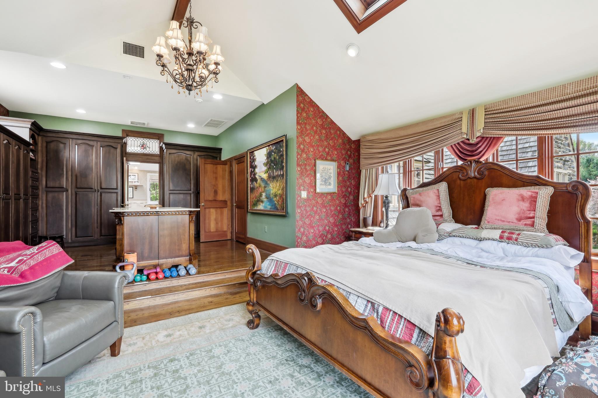 1536 Warner Road Jenkintown, PA 19046 - Photo 38 of 83 main bedroom with lots of room to work out