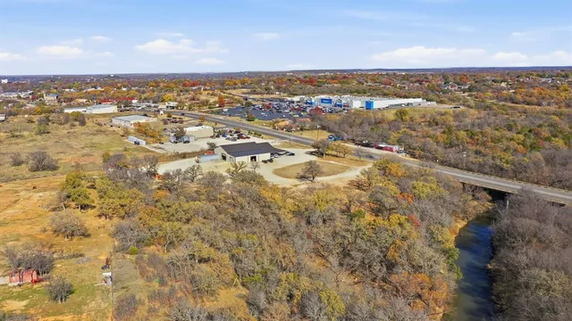 a view of city and ocean
