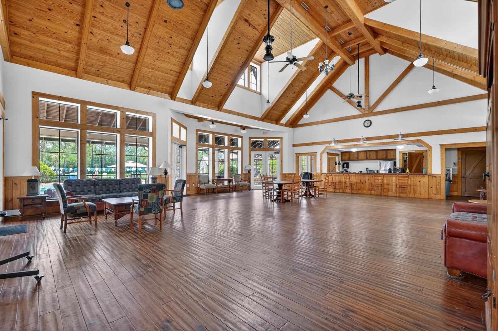 1237 Splendid Ravine Street St. Augustine, FL 32092 - Photo 48 of 62 a view of a hall with wooden floor