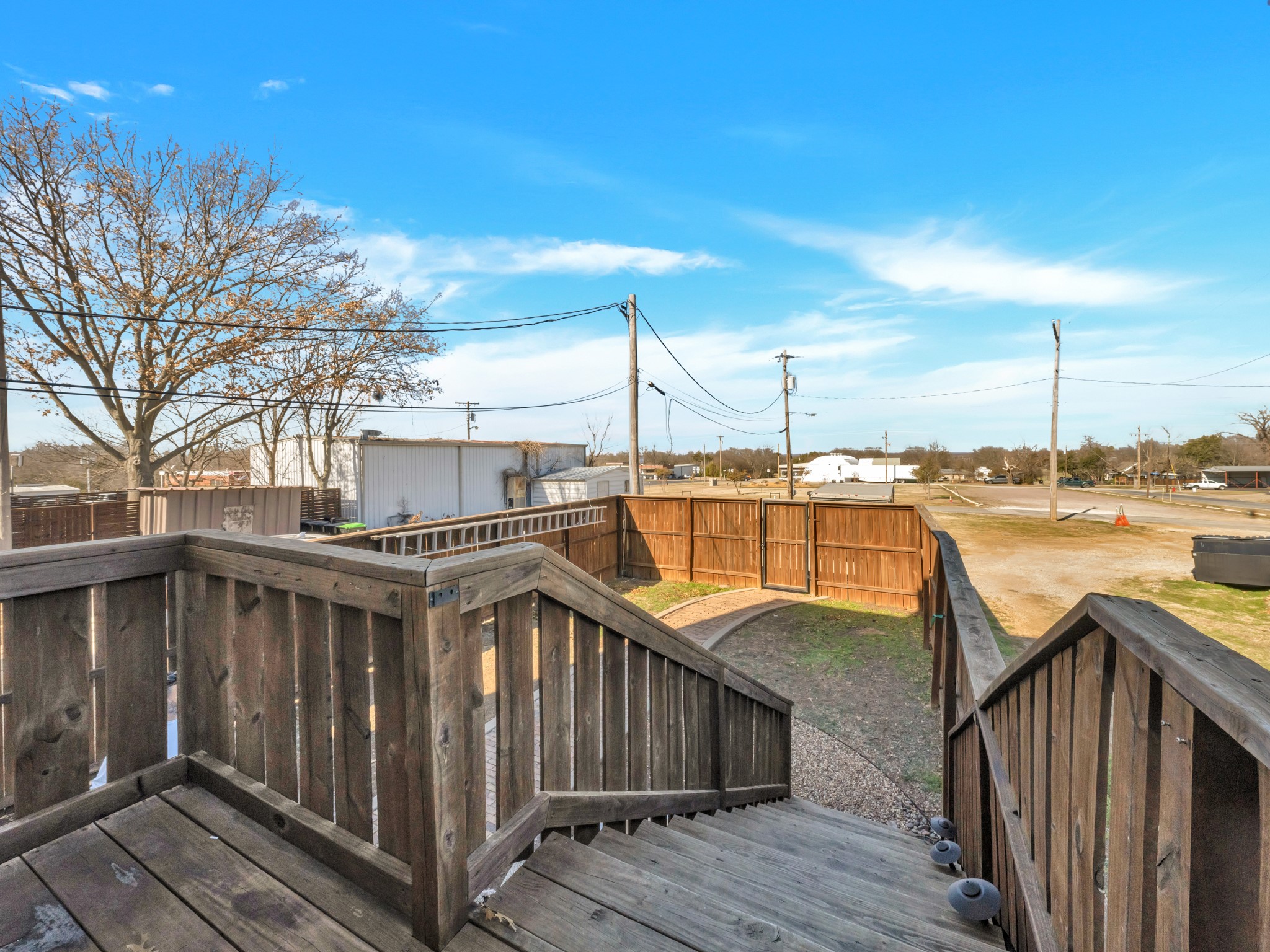106 West Main Street Pilot Point, TX 76258 - Photo 34 of 46 a view of a house with a ocean view