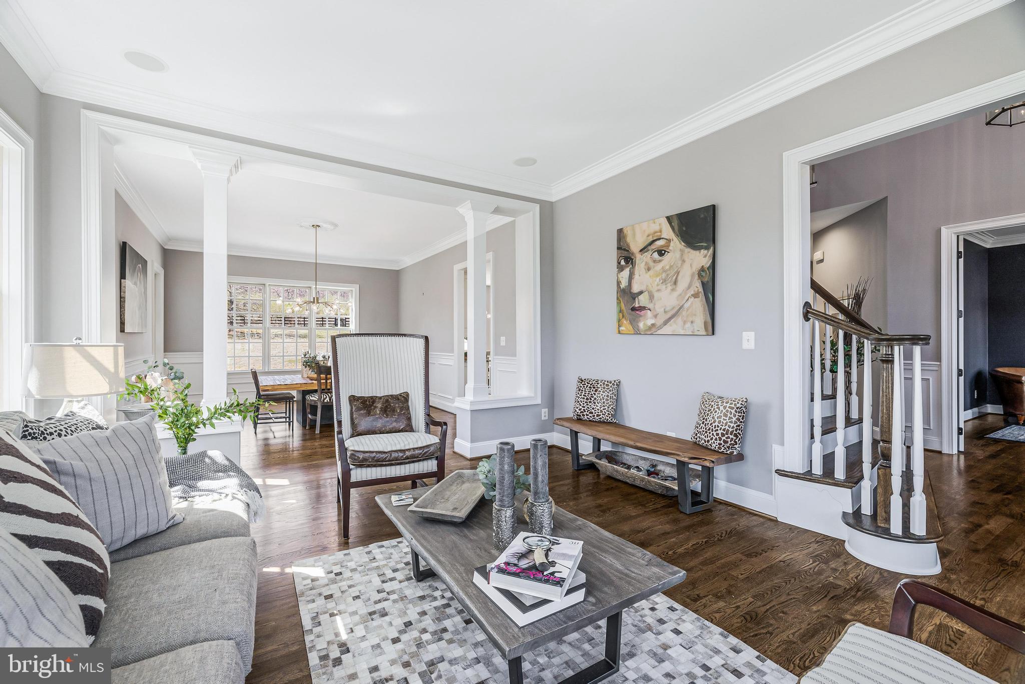 16319 Hunter Place Leesburg, VA 20176 - Photo 12 of 71 a living room with furniture and wooden floor
