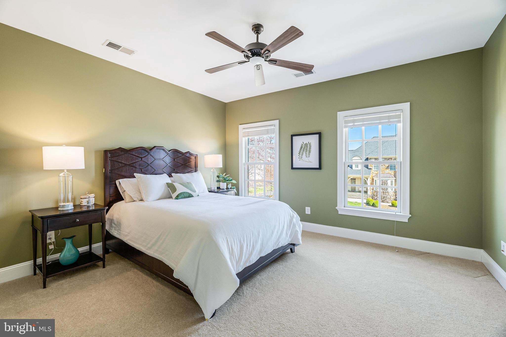 16319 Hunter Place Leesburg, VA 20176 - Photo 36 of 71 a bedroom with a bed and window