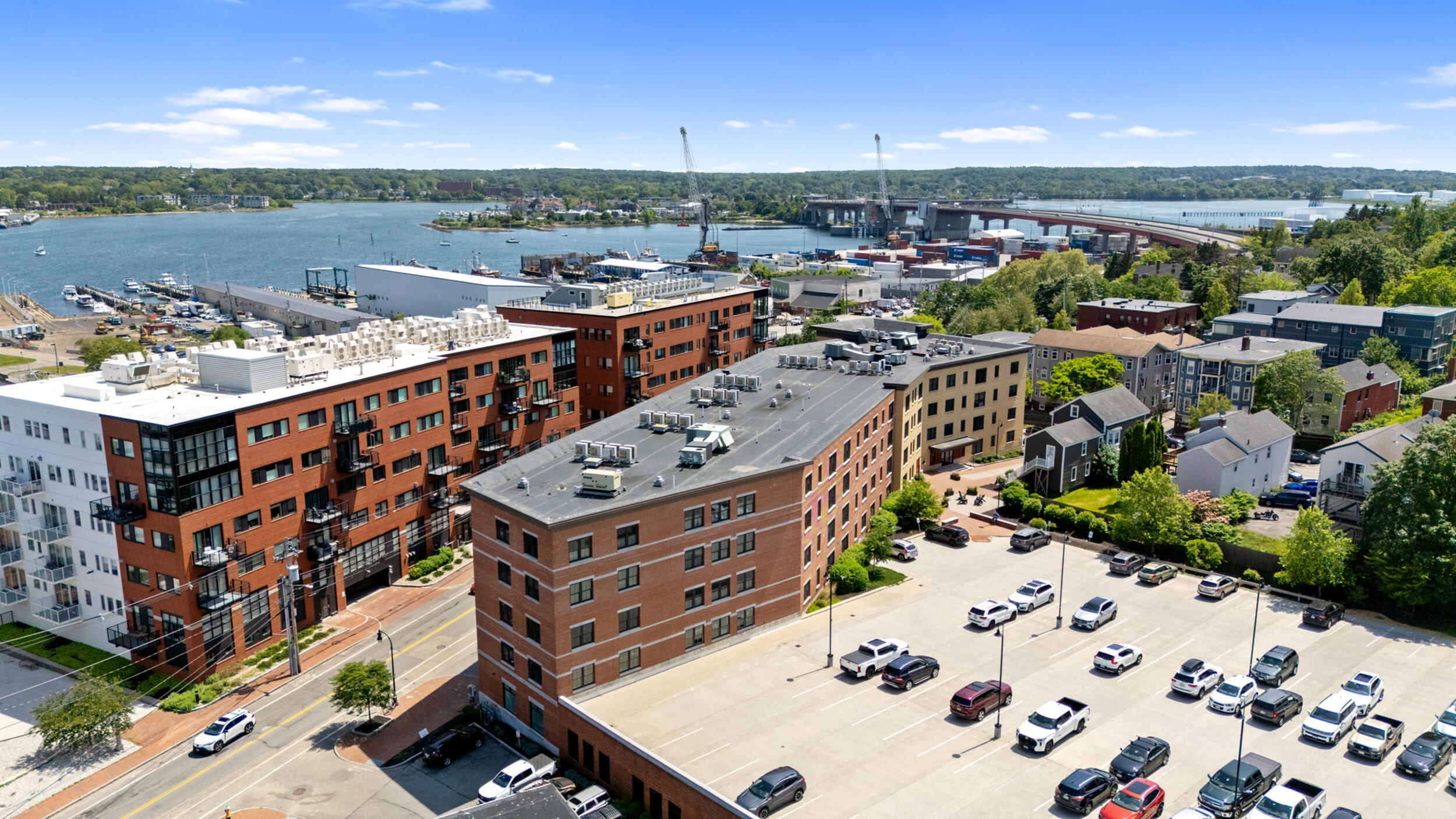 25 High Street, Unit 408 Portland, ME 04101 - Photo 40 of 43 25 high st, portland drone-8