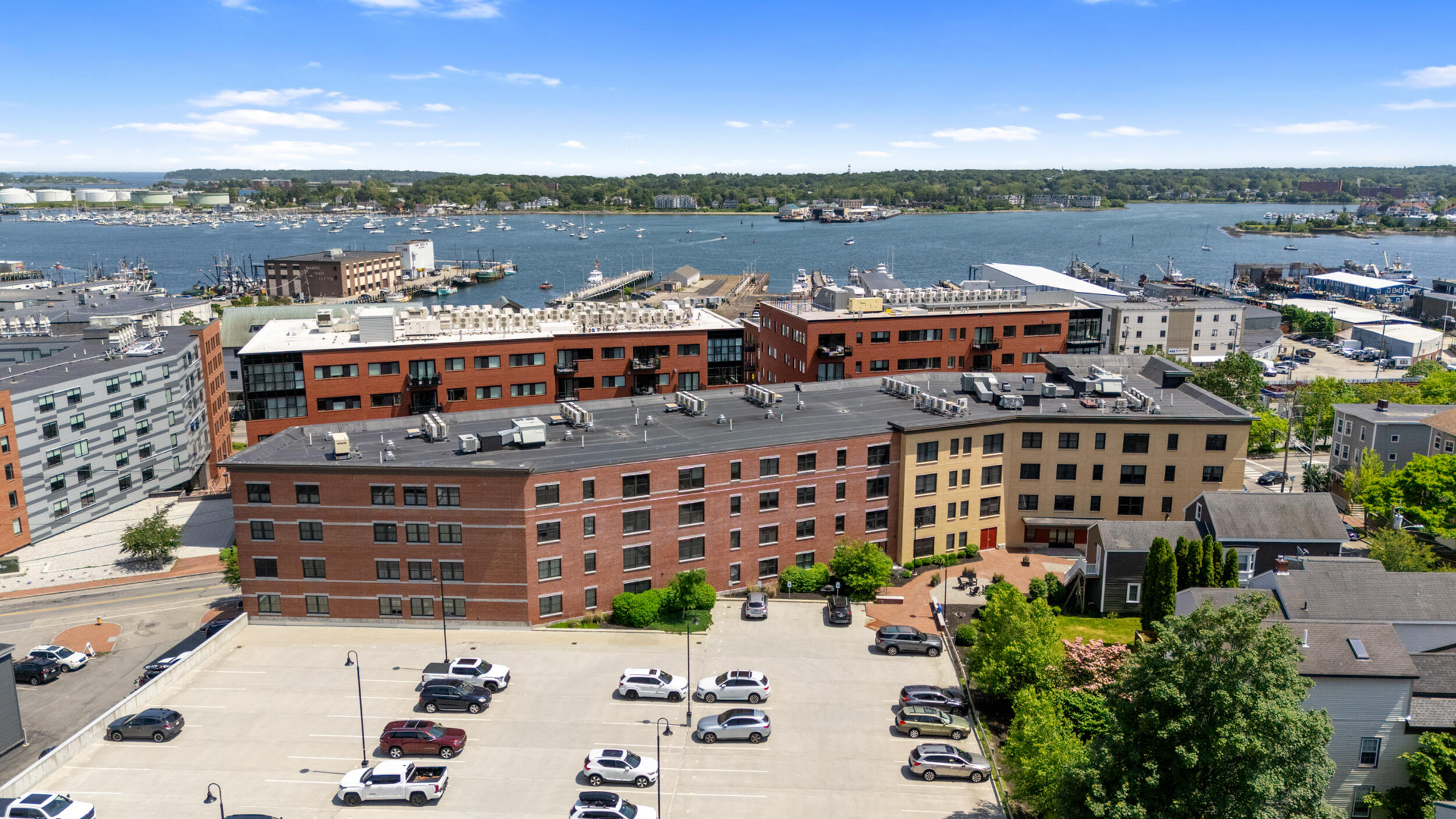 25 High Street, Unit 408 Portland, ME 04101 - Photo 41 of 43 25 high st, portland drone-9