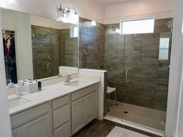 a view of a garden from a window