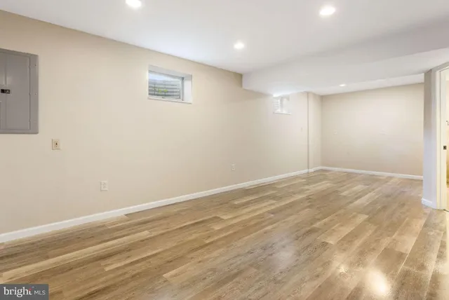 a view of empty room