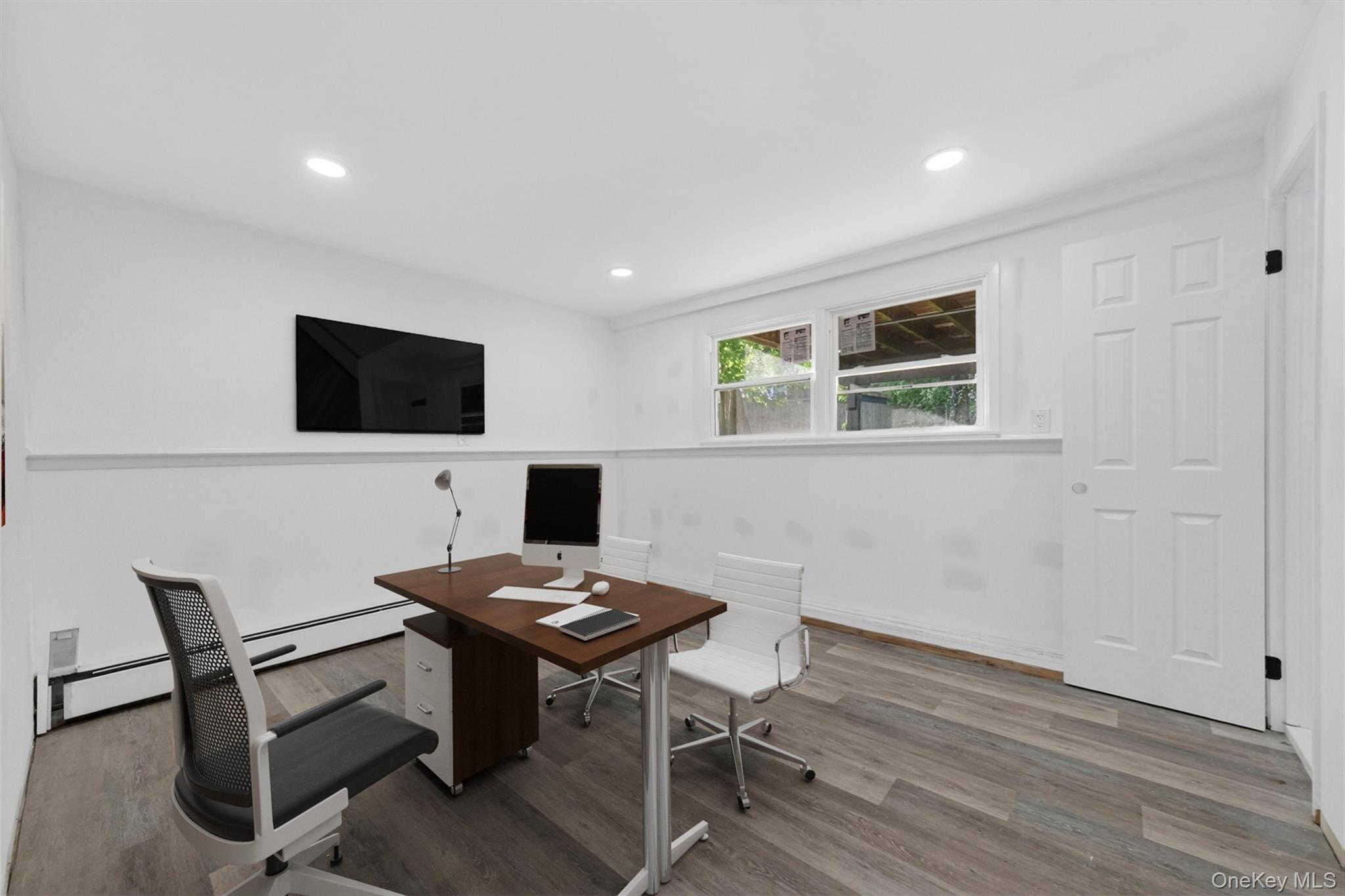 8 Mockingbird Lane Poughkeepsie, NY 12601 - Photo 20 of 32 a view of a workspace with furniture and wooden floor