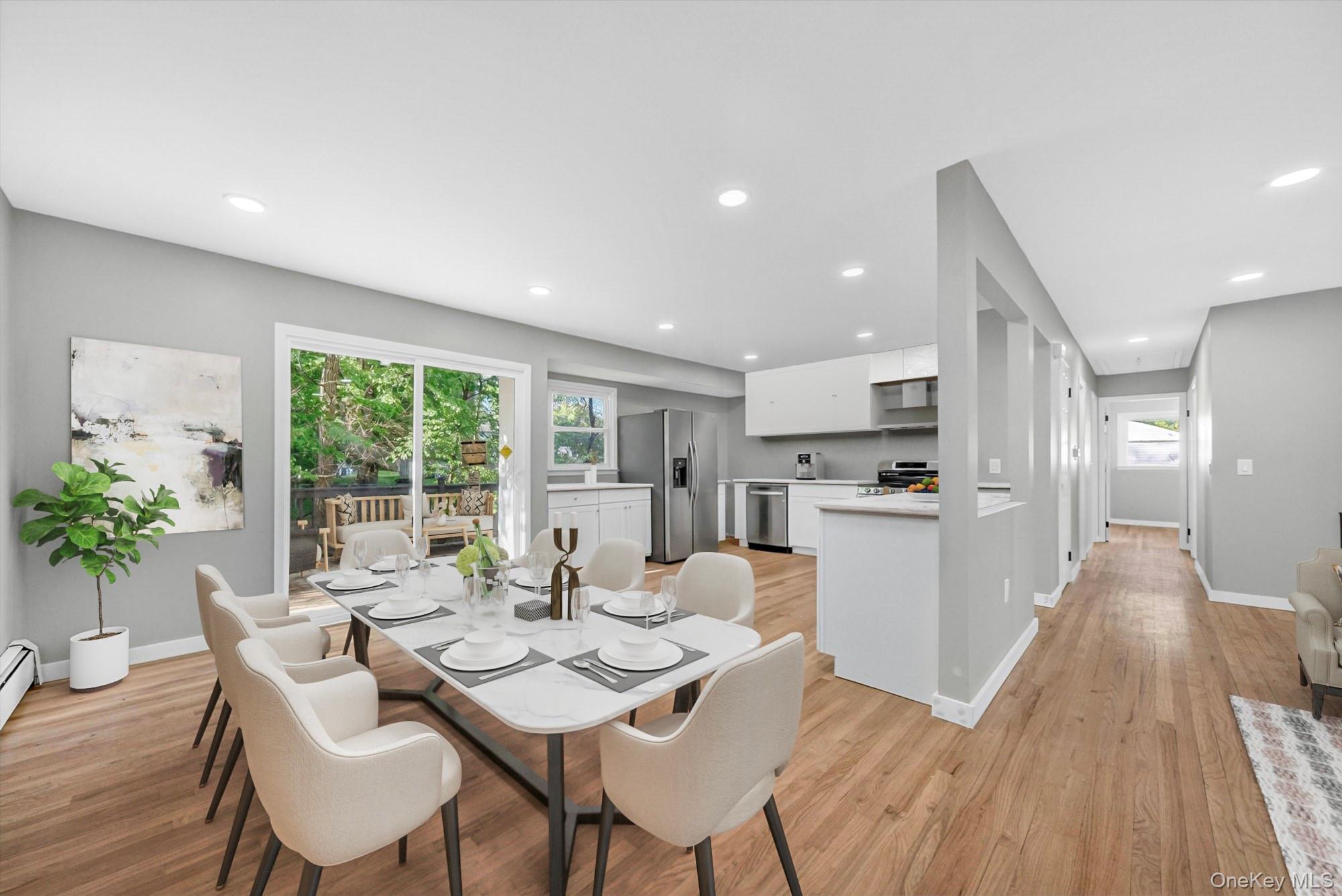 8 Mockingbird Lane Poughkeepsie, NY 12601 - Photo 7 of 32 a view of a dining room with furniture window and wooden floor