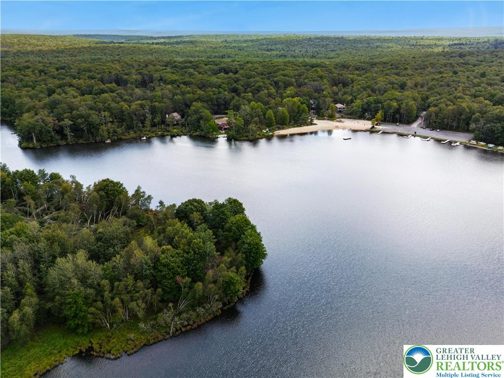 804 Evergreen Road Tobyhanna, PA 18466 - Photo 15 of 19 a view of a lake with a mountain view