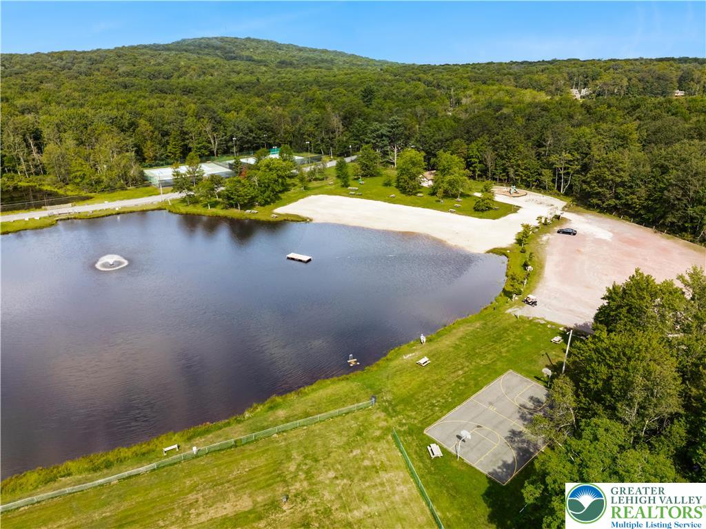 804 Evergreen Road Tobyhanna, PA 18466 - Photo 6 of 19 a view of a lake with a yard