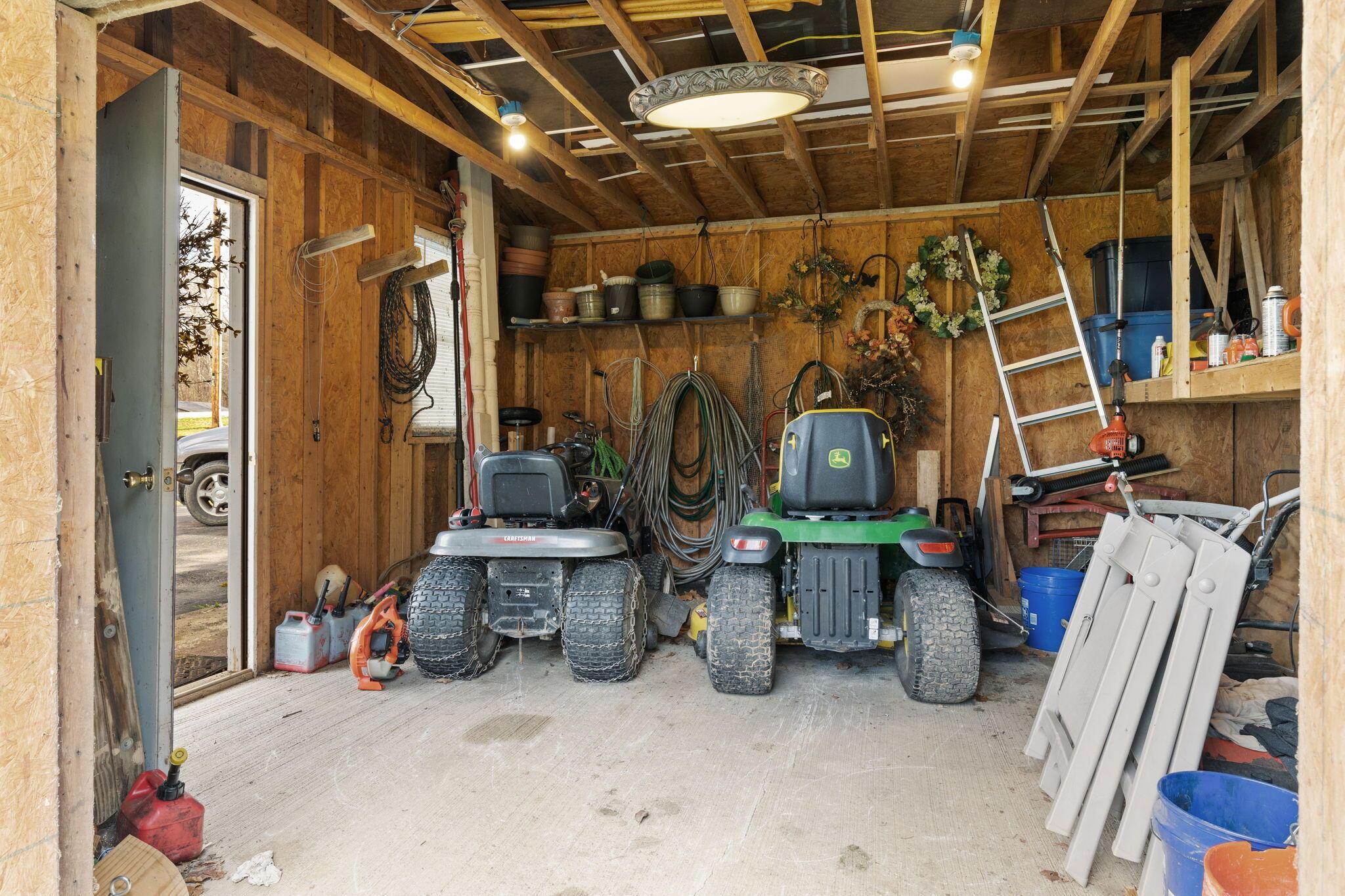 29809 Harry Short Road McArthur, OH 45651 - Photo 59 of 61 Shed Interior - 29809 Harry Short Road, McArthur, OH 45651