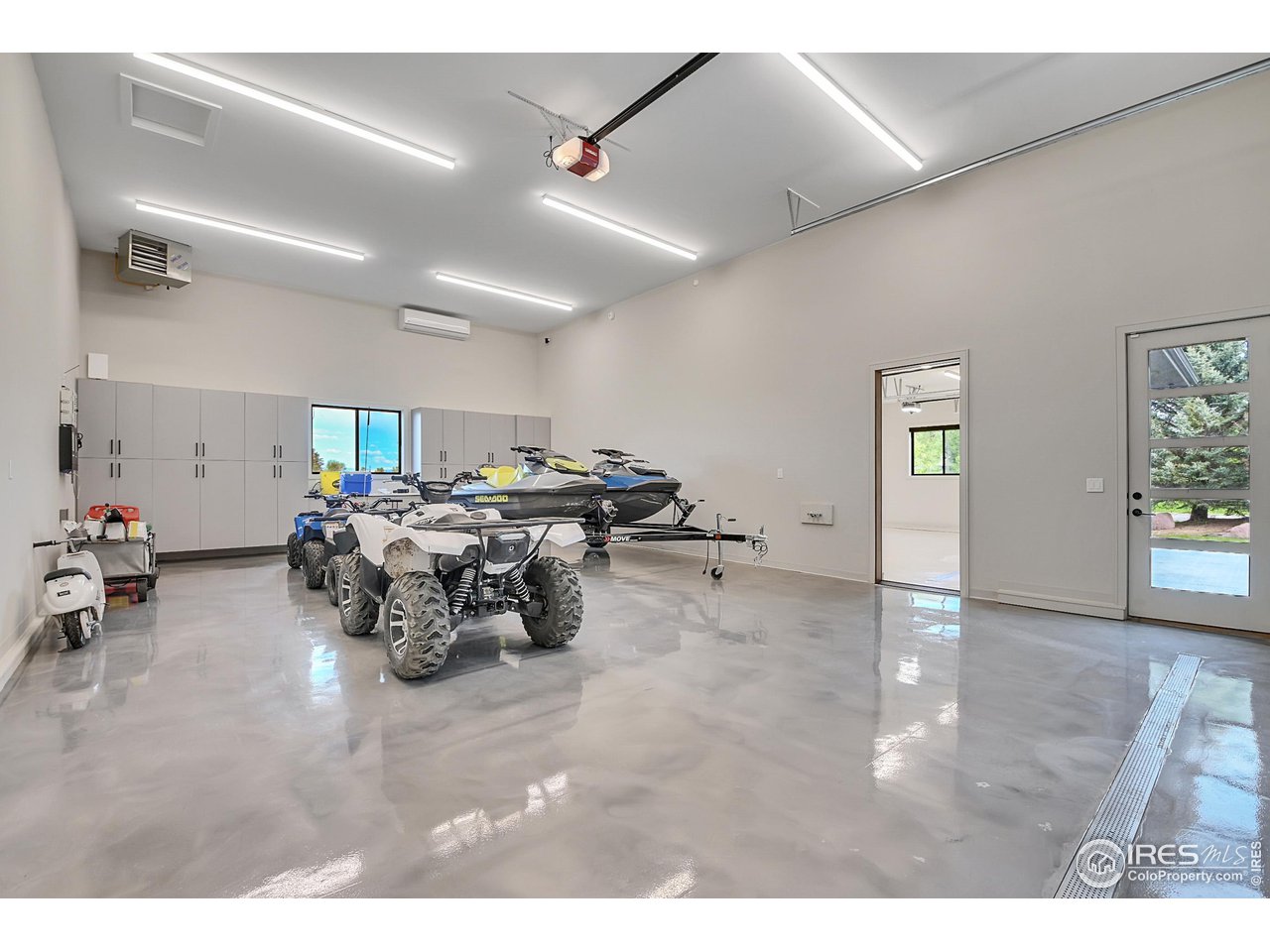 12690 Shiloh Road Greeley, CO 80631 - Photo 40 of 40 8 car Garage, heated & Cooled with water & floor drains