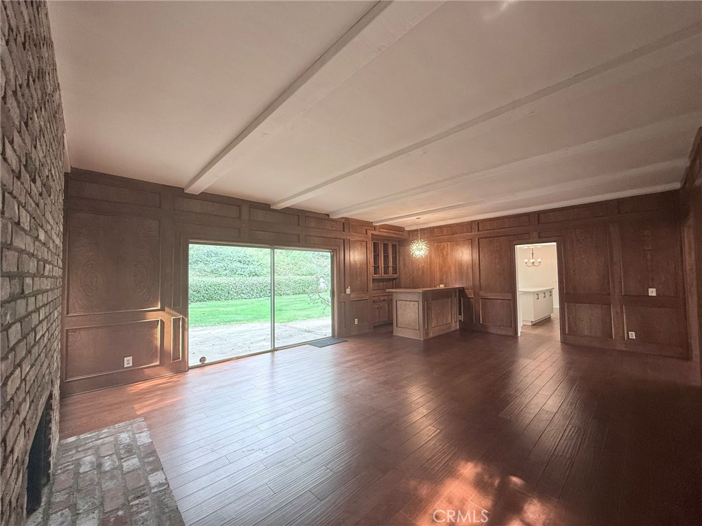 1727 Euston Road San Marino, CA 91108 - Photo 13 of 36 a view of empty room with wooden floor and fan