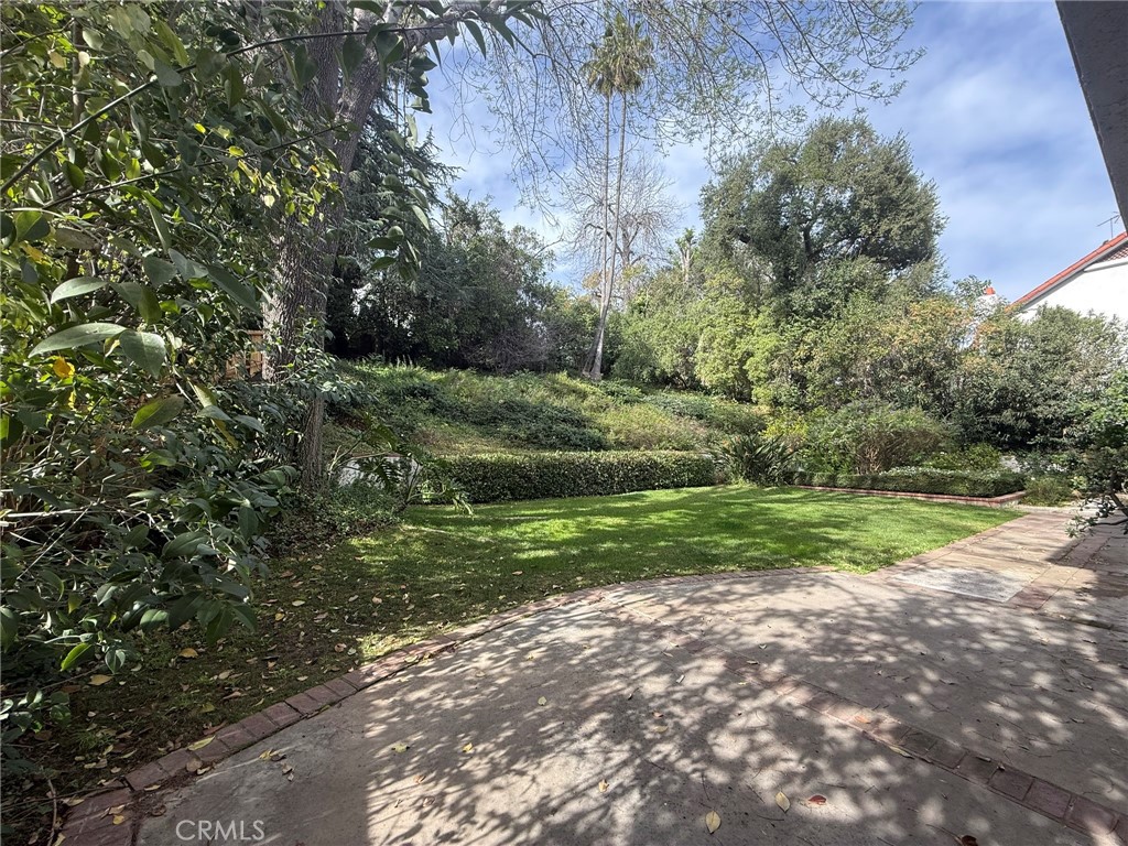 1727 Euston Road San Marino, CA 91108 - Photo 33 of 36 a view of a yard with plants and trees
