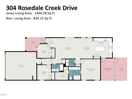 $510,000 | 304 Rosedale Creek Drive, Durham, NC 27703