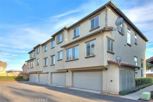a view of a building with a street