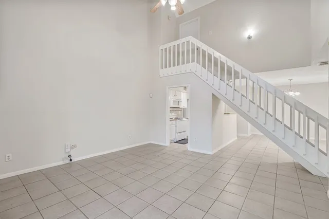 a view of empty room