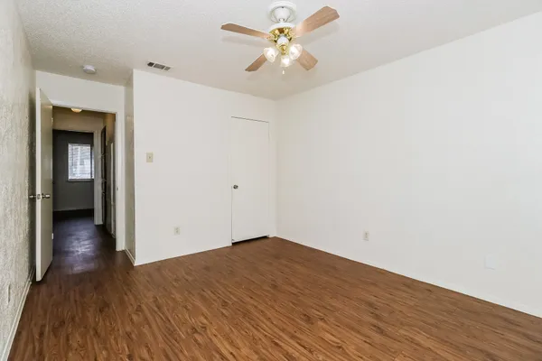 wooden floor in an empty room