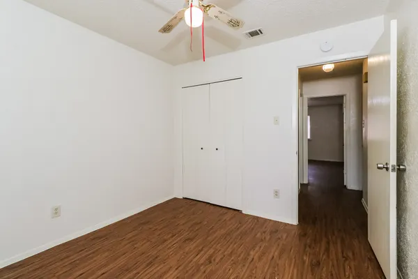 wooden floor in an empty room