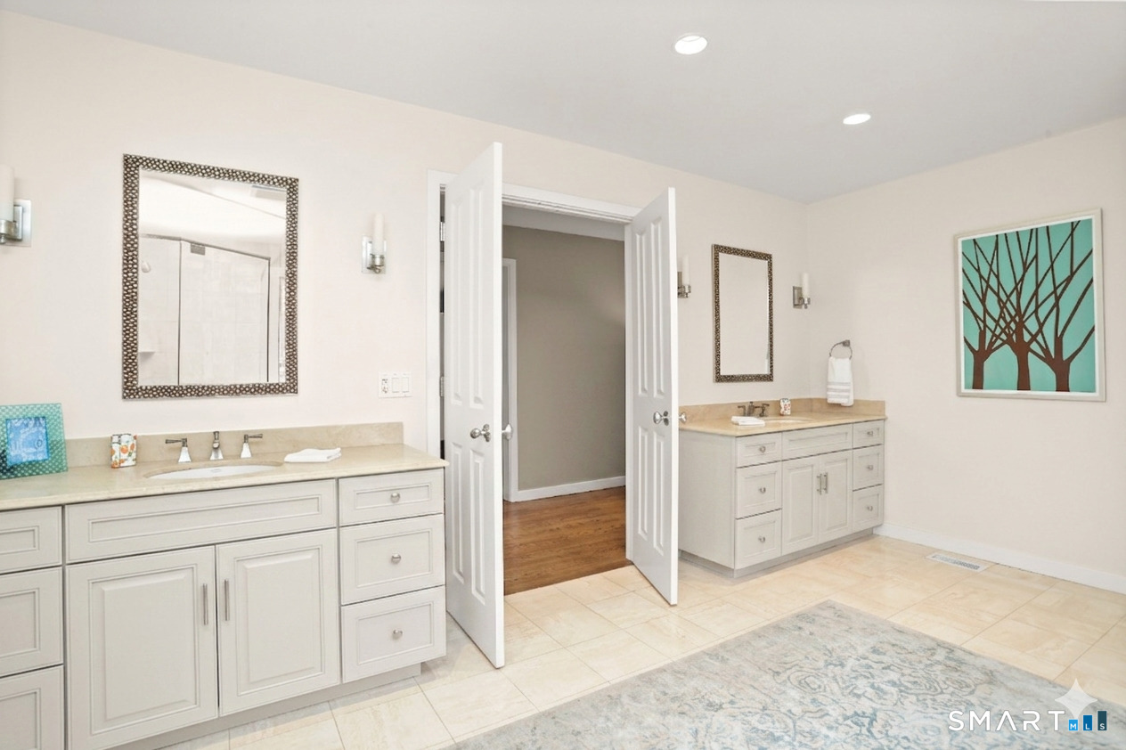 166 Godfrey Road East Weston, CT 06883 - Photo 18 of 40 Digitally enhanced to represented the new cabinet color.