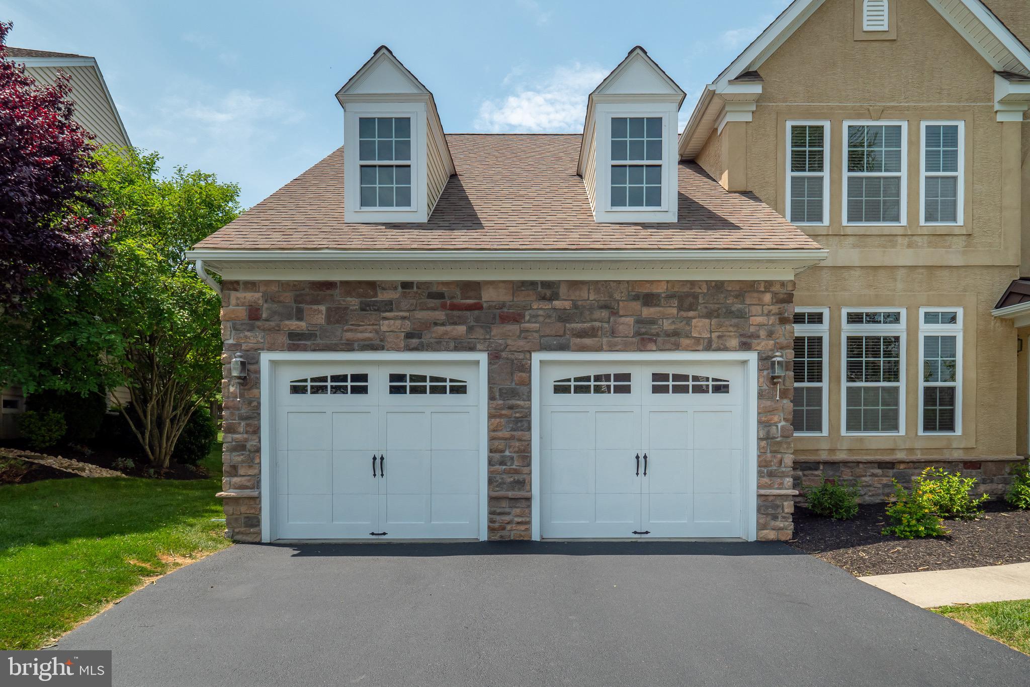 Carriage style garage doors