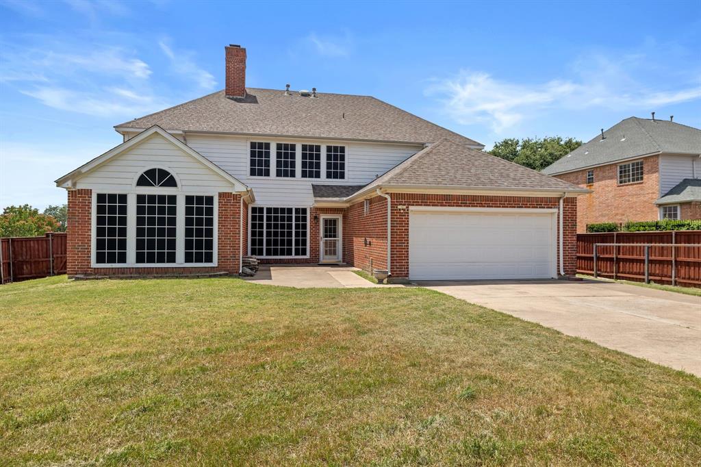 8049 Sunscape Lane Fort Worth, TX 76123 - Photo 35 of 37 a front view of a house with a yard