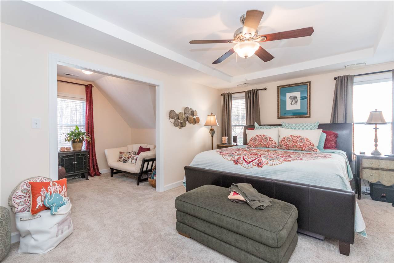6020 Wild Orchid Trail Raleigh, NC 27613 - Photo 14 of 26 Large master bedroom with it's own private sitting room! Master Bedroom and Sitting Room