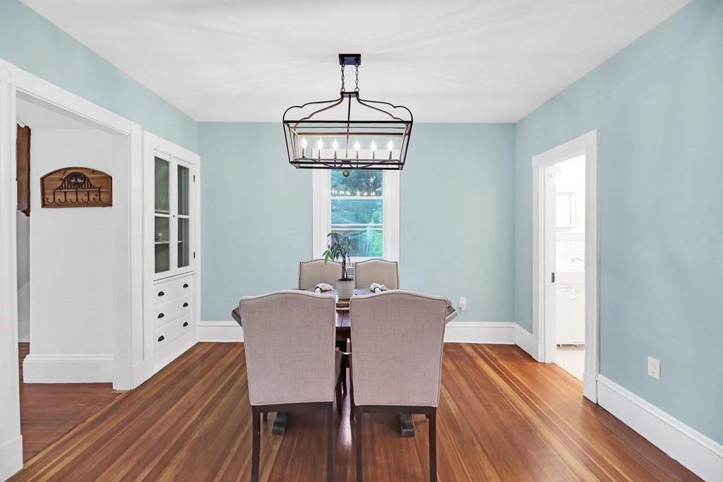 79 Harvard Avenue Boston, MA 02136 - Photo 13 of 33 a view of a dining room with furniture window and wooden floor