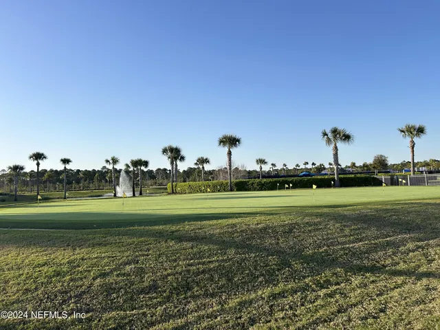 a view of a golf course