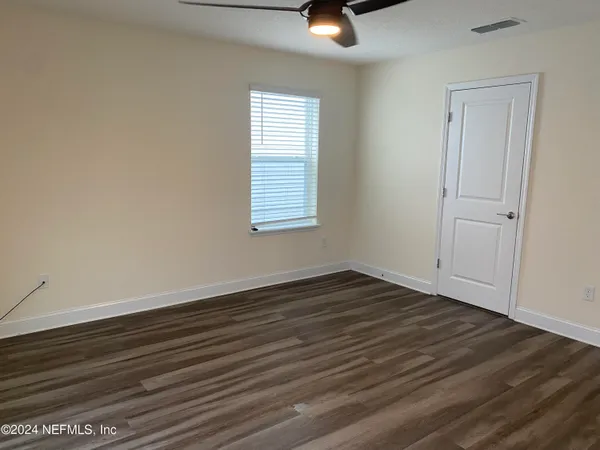 wooden floor in an empty room