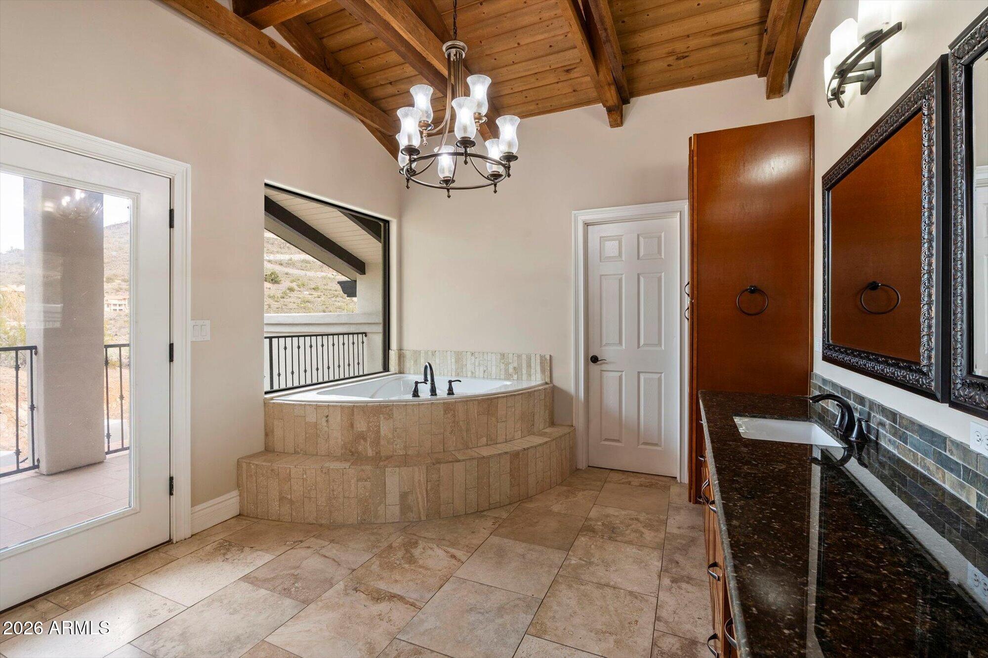 36723 North 33rd Avenue Phoenix, AZ 85086 - Photo 26 of 61 Luxury Tub and Views