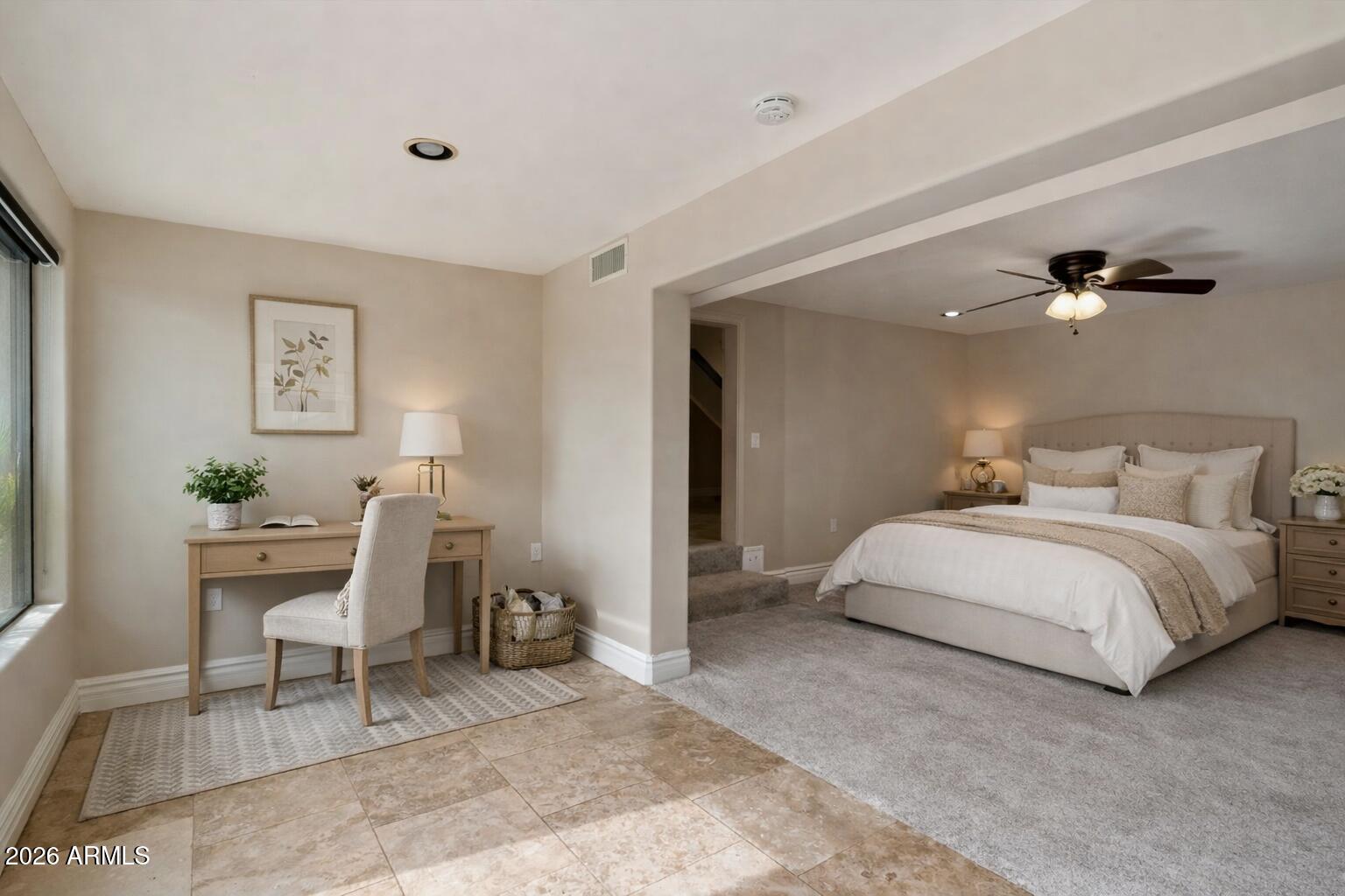 36723 North 33rd Avenue Phoenix, AZ 85086 - Photo 33 of 61 Virtually staged guest bedroom 1 with pr