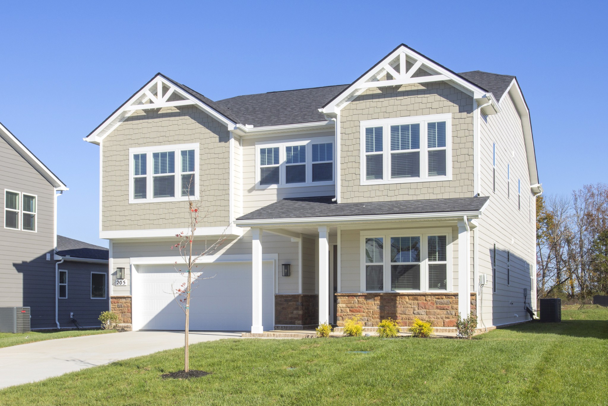 205 Acmon Blue Road Mount Juliet, TN 37122 - Photo 4 of 64 a front view of a house with a yard