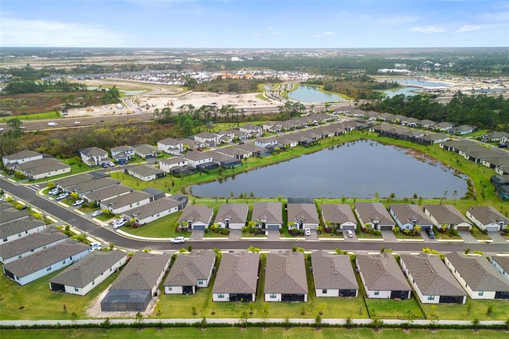 19729 Fishhawk Trail Venice, FL 34293 - Photo 44 of 45 an aerial view of residential houses with outdoor space