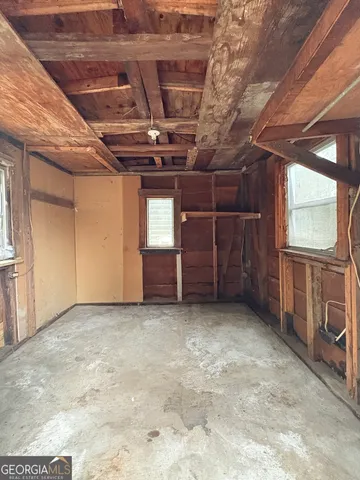 a view of an ocean and beach