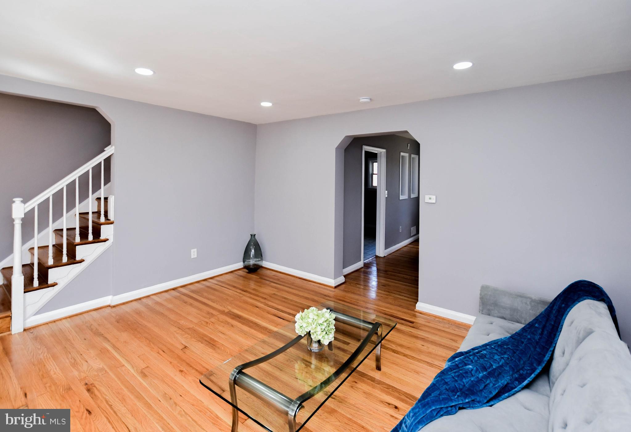 1028 Evesham Avenue Baltimore, MD 21212 - Photo 9 of 49 a view of a living room and wooden floor