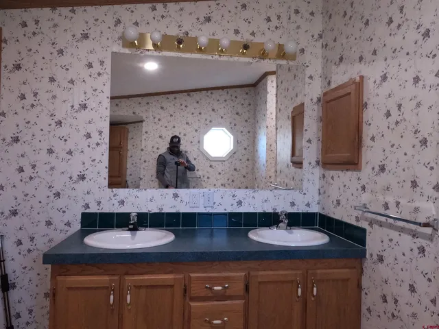 a bathroom with a shower and a toilet