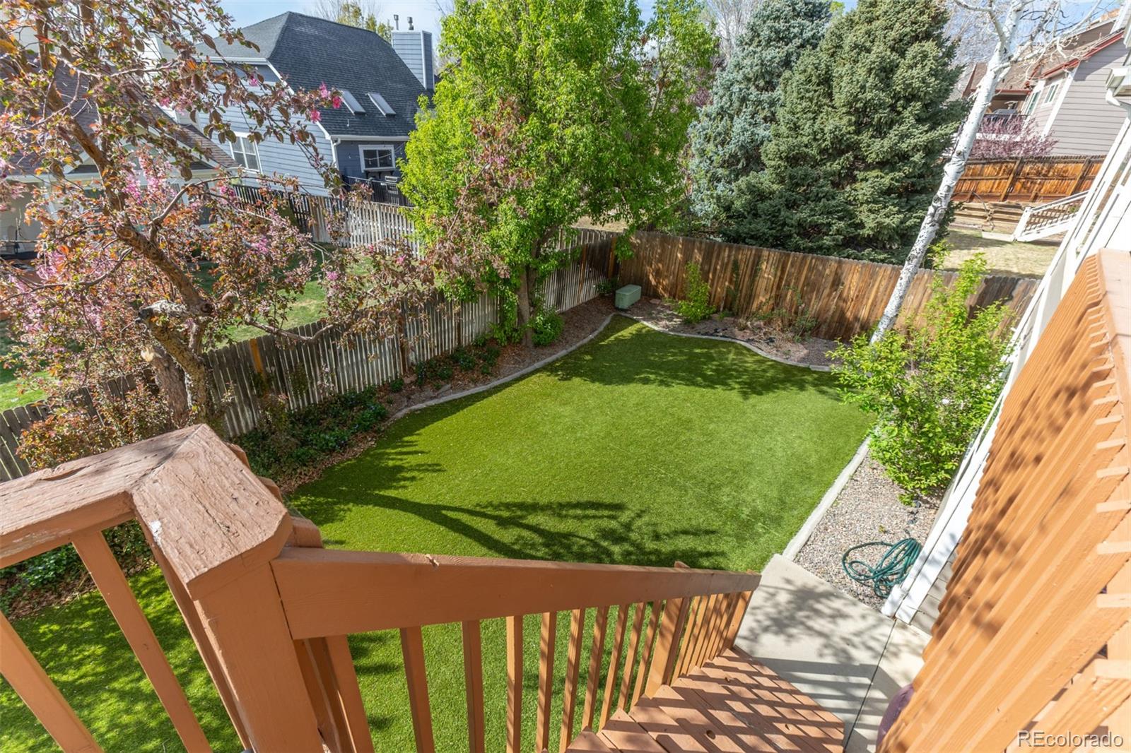 9407 Harvard Drive Highlands Ranch, CO 80130 - Photo 33 of 48 a view of a backyard