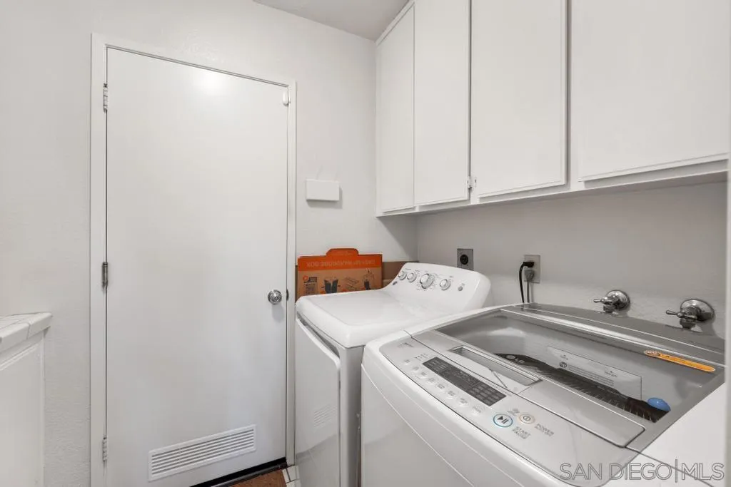 1545 Calle Ryan Encinitas, CA 92024 - Photo 36 of 63 a utility room with dryer and washer