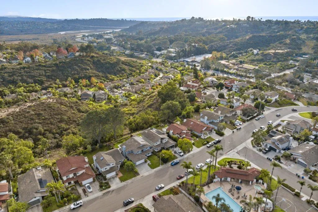 1545 Calle Ryan Encinitas, CA 92024 - Photo 56 of 63 an aerial view of residential house with outdoor space