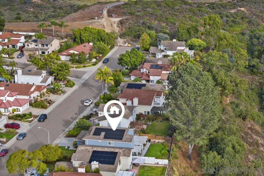 1545 Calle Ryan Encinitas, CA 92024 - Photo 57 of 63 an aerial view of a house with outdoor space