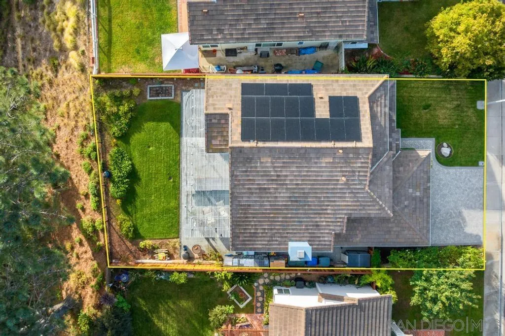 1545 Calle Ryan Encinitas, CA 92024 - Photo 58 of 63 a view of a house with a yard